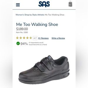 SAS Me Too Walking Shoe